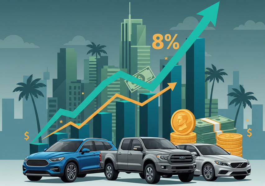 ADAP proyecta crecimiento de 8 % en ventas de autos nuevos para 2025