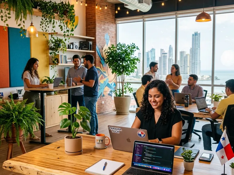 Oficina de un emprendimiento y negocio local en Ciudad de Panamá