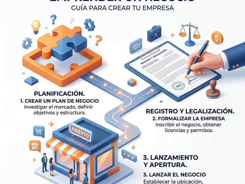 Infografía de requisitos de negocios Panamá